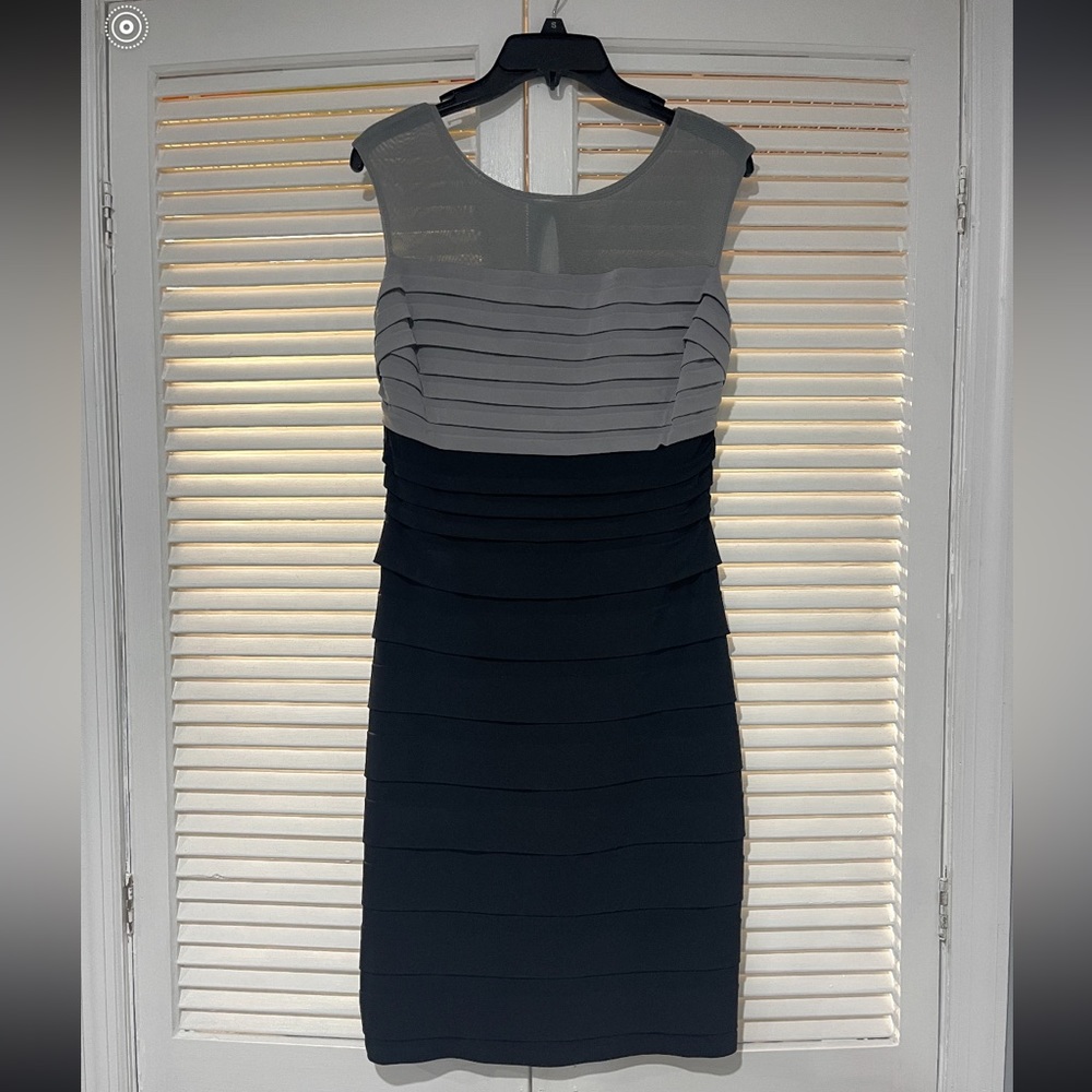 Gray/Black dress
